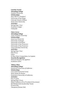 Lourdes Acosta Attending College Stanford University Scholarships