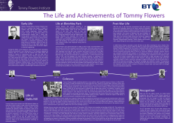 The Life and Achievements of Tommy Flowers