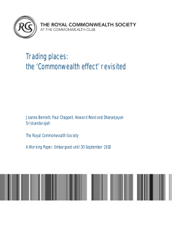 Trading places: the `Commonwealth effect`