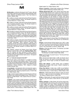 Sections M-O - Orion Press