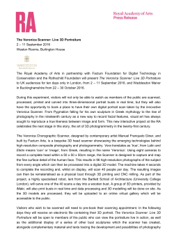 The Veronica Scanner - Amazon Web Services