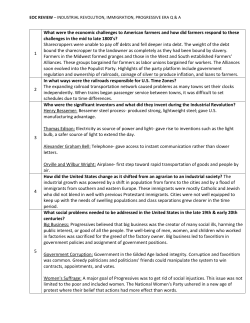 1 What were the economic challenges to American farmers and how