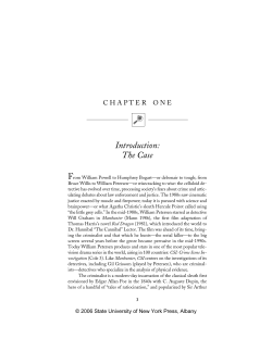 Introduction: The Case