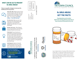 Rx Drug Abuse - Tri