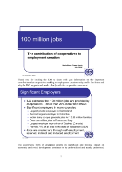 100 million jobs