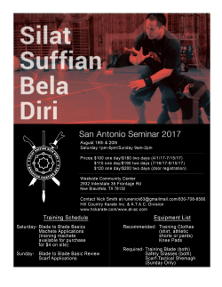 Silat Suffian Bela Diri Seminar