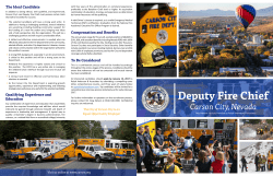 Carson City Deputy Fire Chief