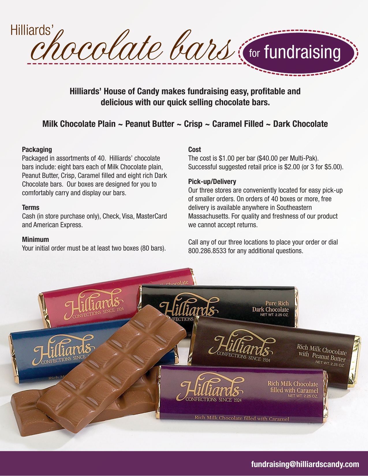 Descubrir 44+ imagen hilliards chocolates Viaterra.mx