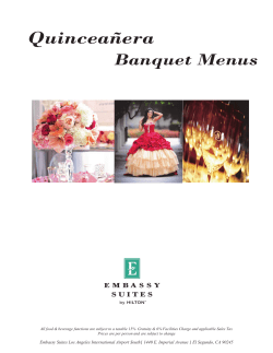 Quincea&ntilde;era - Embassy Suites