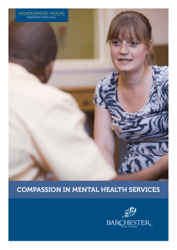 Brochure - Barchester Hospitals
