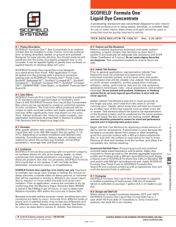 SCOFIELD&reg; Formula One&trade; Liquid Dye