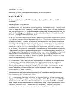 Federalist 51