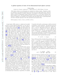 Global Equation of State of two-dimensional hard sphere systems