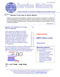 100&deg;C (Water boils) Superheated Subcooled 100&deg;C (Water boils