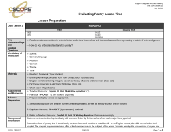 English IV Unit 02A Lesson 01 Day 02