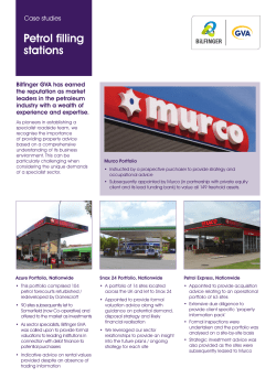 Petrol filling stations