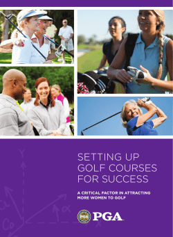 Setting Up Golf Courses for Success