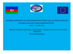 TRAINING WORKSHOP ON CONTAINERISATION