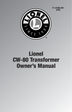 CW-80 Transformer