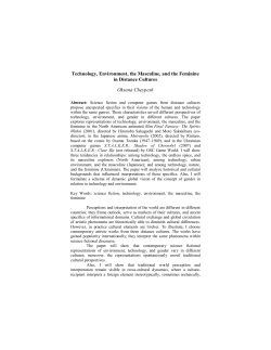 Technology, Environment, the Masculine, and the Feminine in