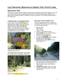 Bonnevier Trail 19 km