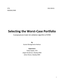 Selecting the Worst-Case Portfolio