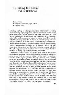 Chapter 10. Filling the Room: Public Relations