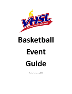 Event Guide - Basketball (rev. 9/3/16)