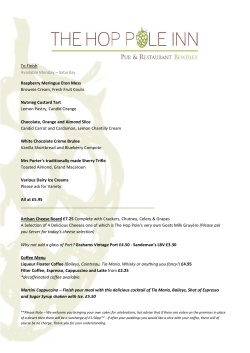 To Finish Available Monday &ndash; Saturday Raspberry Meringue Eton