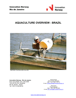 AQUACULTURE OVERVIEW