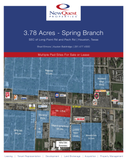 3.78 Acres - Spring Branch