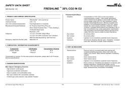 freshline 30% co2 in o2