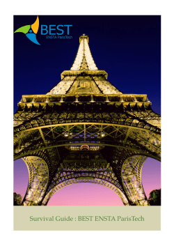 Survival Guide - BEST ENSTA ParisTech