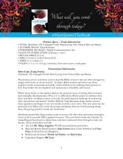 Hairlooms Media Kit (long version)