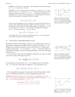 6.3 Point of View: Integrating along the y-axis