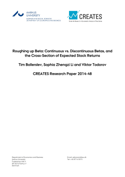 Roughing up Beta: Continuous vs. Discontinuous Betas, and the