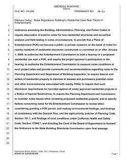 0070-15 - Board of Supervisors