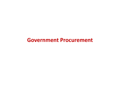Government Procurement
