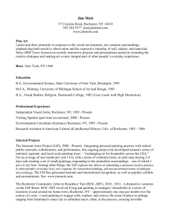 Fine Art Resume pdf