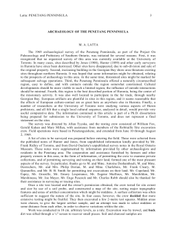 Archaeology of the Penetang Peninsula