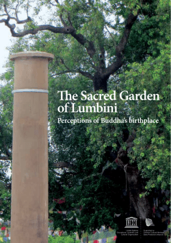 The Sacred garden of Lumbini: perceptions of Buddha`s birthplace
