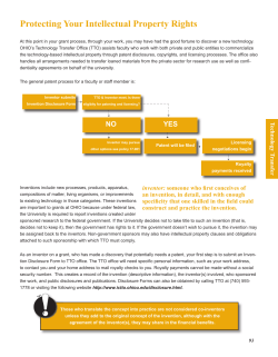 Protecting Your Intellectual Property Rights