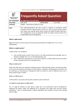 Frequently Asked Question