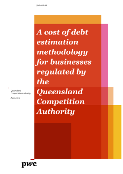 PwC - A Cost of Debt Estimation Methodology for Businesses