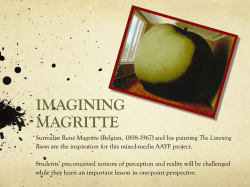 IMAGINING MAGRITTE