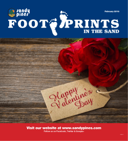 February 2016 FOOT PRINTS