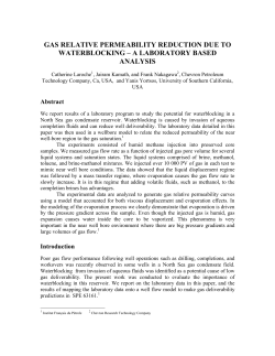 gas relative permeability reduction due to waterblocking