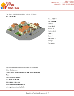 Sale - &Scaron;IBENSKO-KNINSKA - VODICE