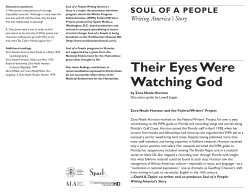 Their Eyes Were Watching God - American Library Association