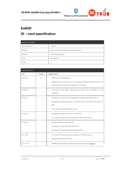 EstEID specification